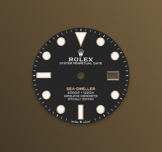 Rolex Sea-Dweller 43mm, 18k YG & Stainless Steel, Black, Ref# 126603-0001, dated 2026