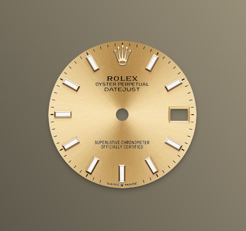 Rolex Datejust 31mm, 18k YG & Stainless Steel, Champagne, Oyster, Ref# 278273-0013, dated 2026