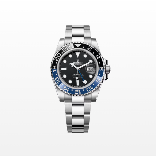 Rolex GMT-Master II 40mm, Stainless Steel, Batman, Oyster, Ref# 126710BLNR-0003, dated 2025