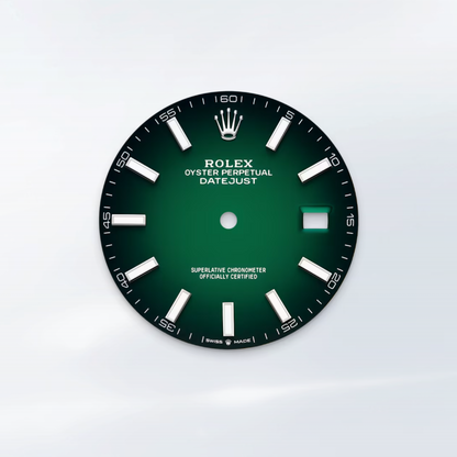 Rolex Datejust 41mm, Stainless Steel, Green Ombré, Jubilee, Ref# 126334-0034, dated 2026