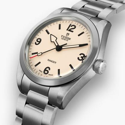 Tudor Ranger 36mm, Steel, Beige, Ref# 79930-0007, dated 2026