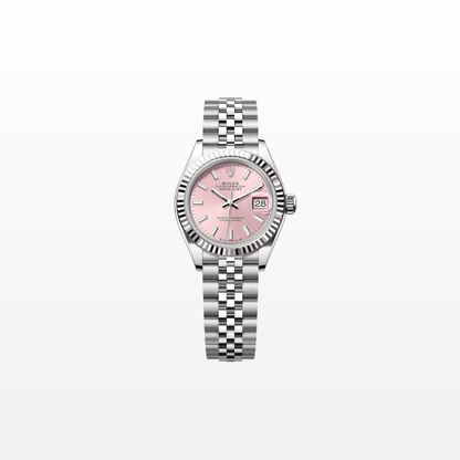 Rolex Lady-Datejust 28mm, 18k WG & Stainless Steel, Pink, Jubilee, Ref# 279174-0001, dated 2026