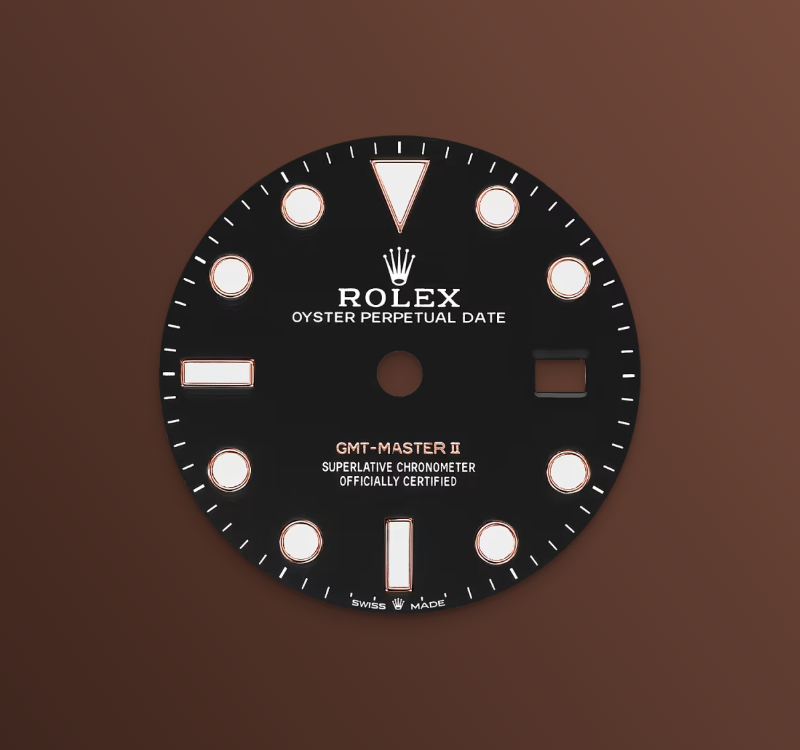 Rolex GMT-Master II 40mm, 18k RG & Stainless Steel, Black, Oyster, Ref# 126711chnr-0002, dated 2026