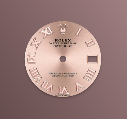 Rolex Datejust 31mm, 18k RG & Stainless Steel, Pink Roman, Jubilee, Ref# 278271-0006, dated 2026