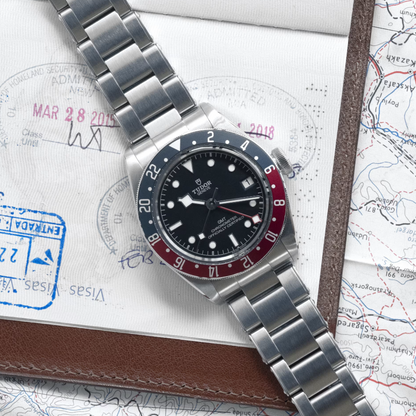 Tudor Black Bay GMT 41mm, Black, Ref# 79830RB-0001, dated 2025