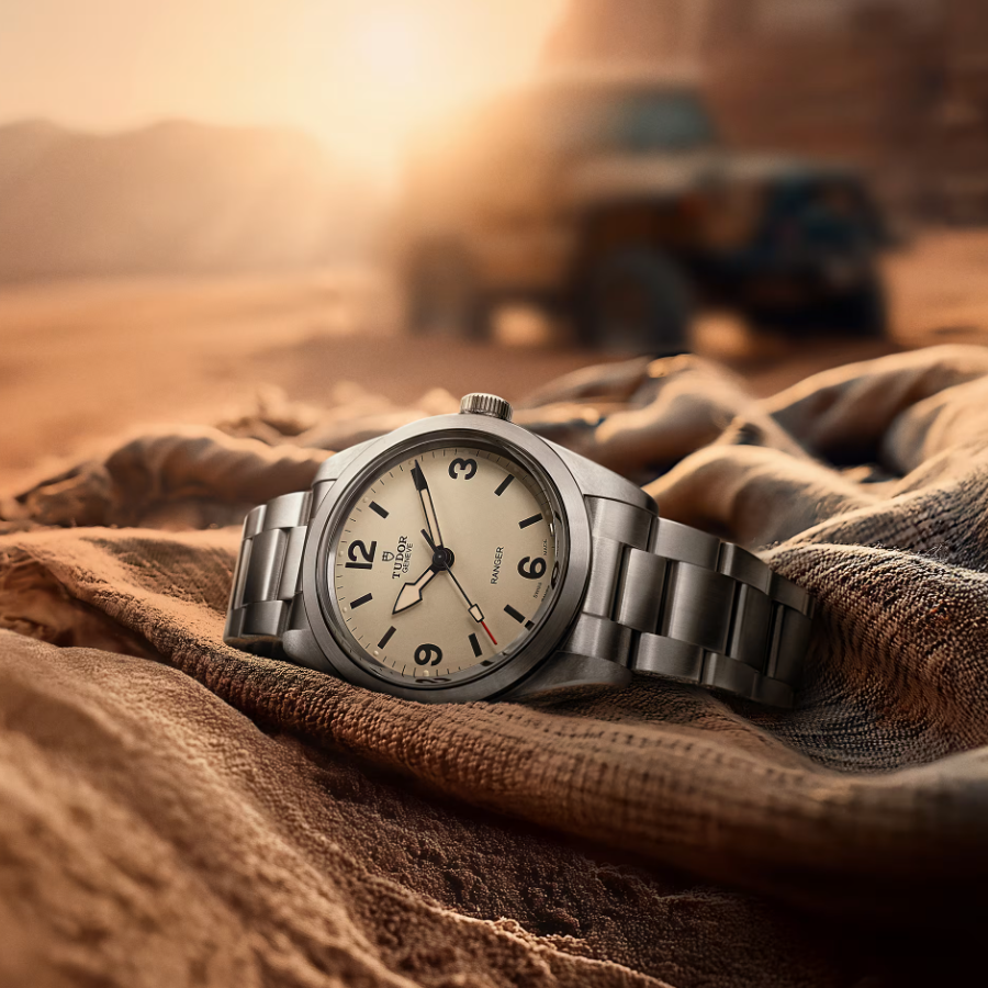 Tudor Ranger 36mm, Steel, Beige, Ref# 79930-0007, dated 2026