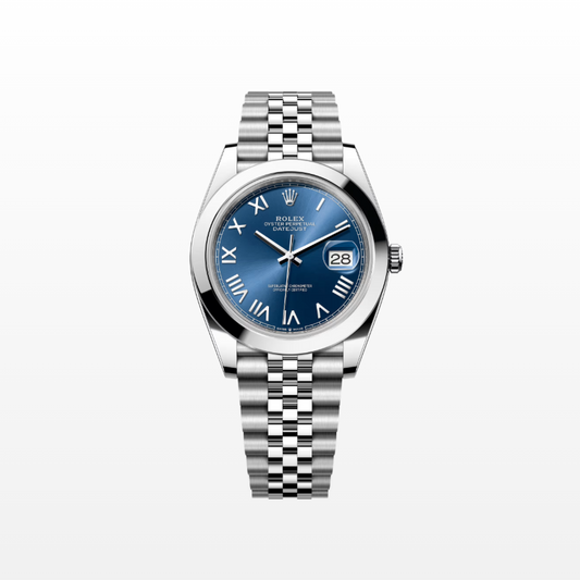 Rolex Datejust 41mm, Stainless Steel, Blue Roman, Jubilee, Ref# 126300-0030, dated 2026