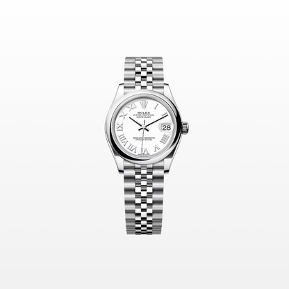 Rolex Datejust 31mm, Stainless Steel, White Roman, Jubilee, Ref# 278240-0004, dated 2025
