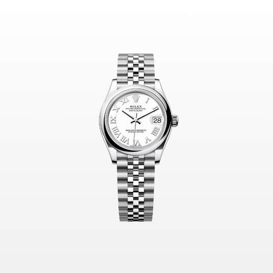 Rolex Datejust 31mm, Stainless Steel, White Roman, Jubilee, Ref# 278240-0004, dated 2025