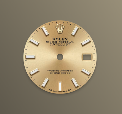 Rolex Lady-Datejust 28mm, 18k YG & Stainless Steel, Champagne, Jubilee, Ref# 279173-0001, dated 2026