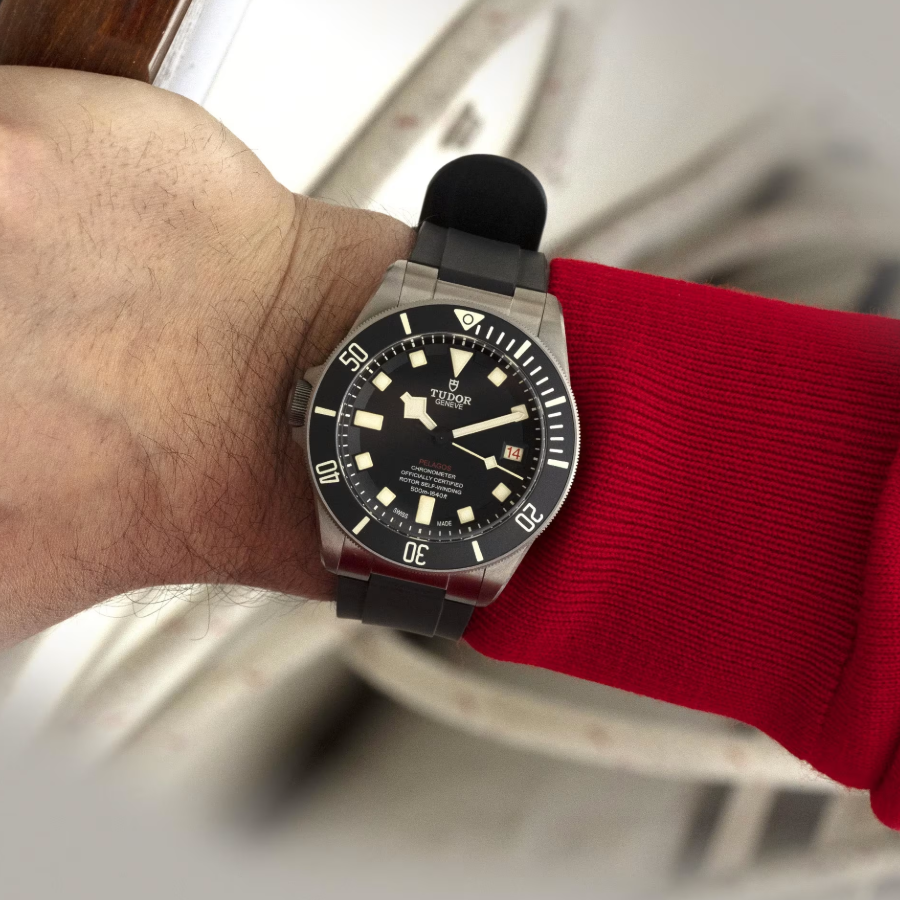 Tudor Pelagos LHD 42mm, Black, Ref# 25610TNL-0001, dated 2025