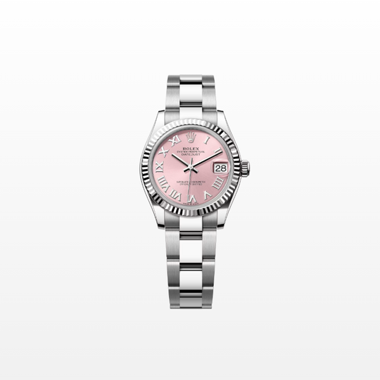 Rolex Datejust 31mm, Stainless Steel, Pink Roman, Oyster, Ref# 278274-0019, dated 2025