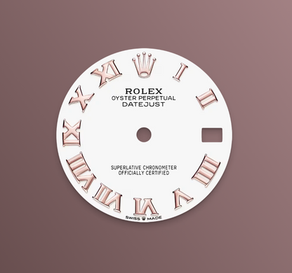 Rolex Datejust 31mm, 18k RG & Stainless Steel, White Roman, Jubilee, Ref# 278271-0002, dated 2026