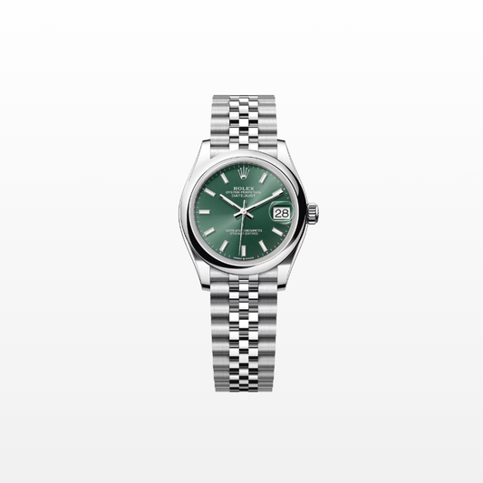 Rolex Datejust 31mm, Stainless Steel, Green, Jubilee, Ref# 278240-0012, dated 2025