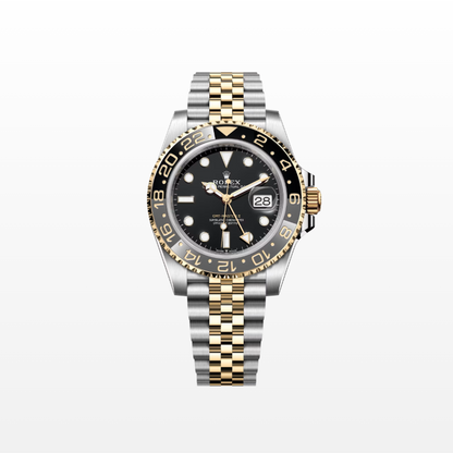 Rolex GMT-Master II 40mm, 18k YG & Stainless Steel, Black, Jubilee, Ref# 126713grnr-0001, dated 2026