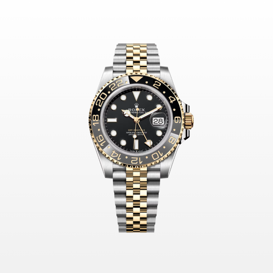 Rolex GMT-Master II 40mm, 18k YG & Stainless Steel, Black, Jubilee, Ref# 126713grnr-0001, dated 2026