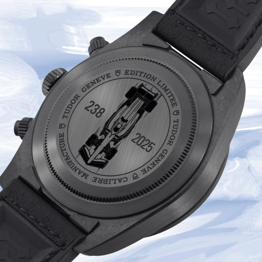 Tudor Black Bay Chrono 42mm, Limited Edition, "Carbon 25", White, Ref# 79377KN-0001, dated 2025