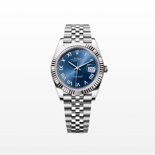 Rolex Datejust 41mm, Stainless Steel, Blue Roman, Jubilee, Ref# 126334-0038, dated 2026