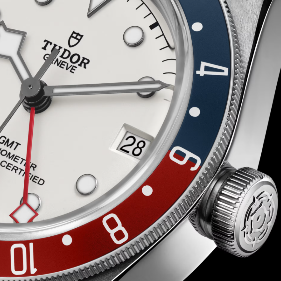 Tudor Black Bay GMT 41mm, White, Ref# 79830RB-0010, dated 2025