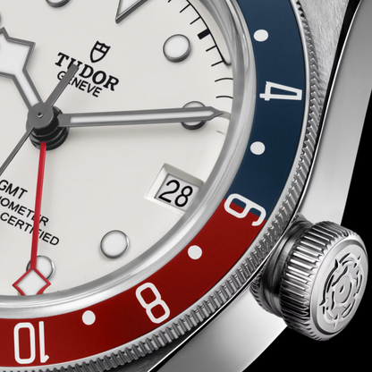 Tudor Black Bay GMT 41mm, White, Ref# 79830RB-0010, dated 2025