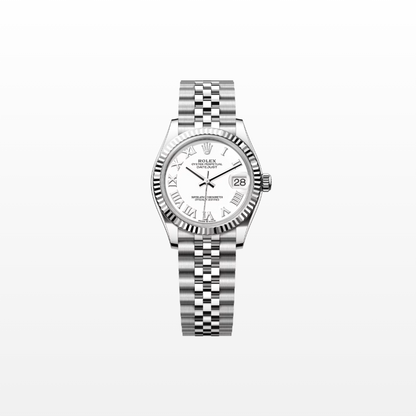 Rolex Datejust 31mm, Stainless Steel, White Roman, Jubilee, Ref# 278274-0010, dated 2025