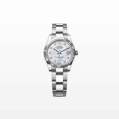 Rolex Datejust 31mm, Stainless Steel, Mother of Pearl Diamond, Oyster, Ref# 278274-0005, dated 2025