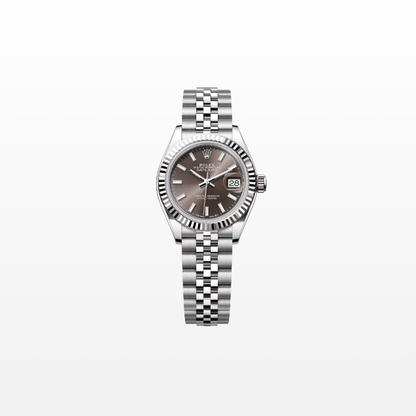 Rolex Lady-Datejust 28mm, 18k WG & Stainless Steel, Grey, Jubilee, Ref# 279174-0011, dated 2026
