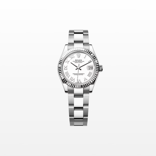 Rolex Datejust 31mm, Stainless Steel, White Roman, Oyster, Ref# 278274-0009, dated 2025