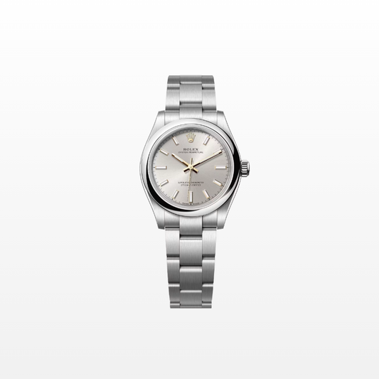 Rolex Oyster Perpetual 31mm, Stainless Steel, Silver, Ref# 277200-0001, dated 2025