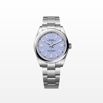 Rolex Oyster Perpetual 41mm, Stainless Steel, Lavender, Ref# 134300-0012, dated 2026