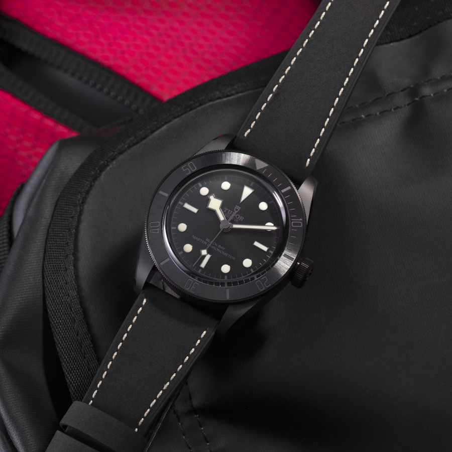 Tudor Black Bay Ceramic 41mm, Black, Ref# 79210CNU-0001, dated 2025