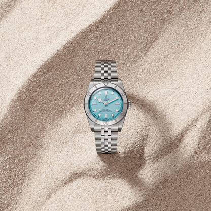 Tudor Black Bay 54 37mm, Special Edition, Lagoon Blue, Ref# M79000-0001, dated 2025