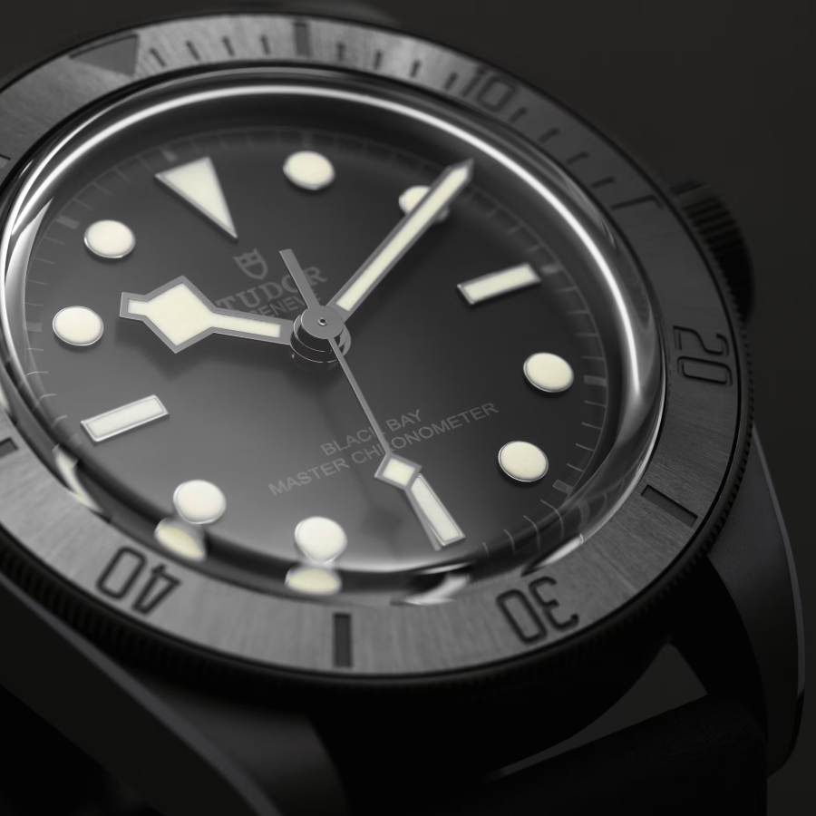 Tudor Black Bay Ceramic 41mm, Black, Ref# 79210CNU-0001, dated 2025