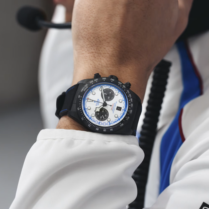 Tudor Black Bay Chrono 42mm, Limited Edition, "Carbon 25", White, Ref# 79377KN-0001, dated 2025