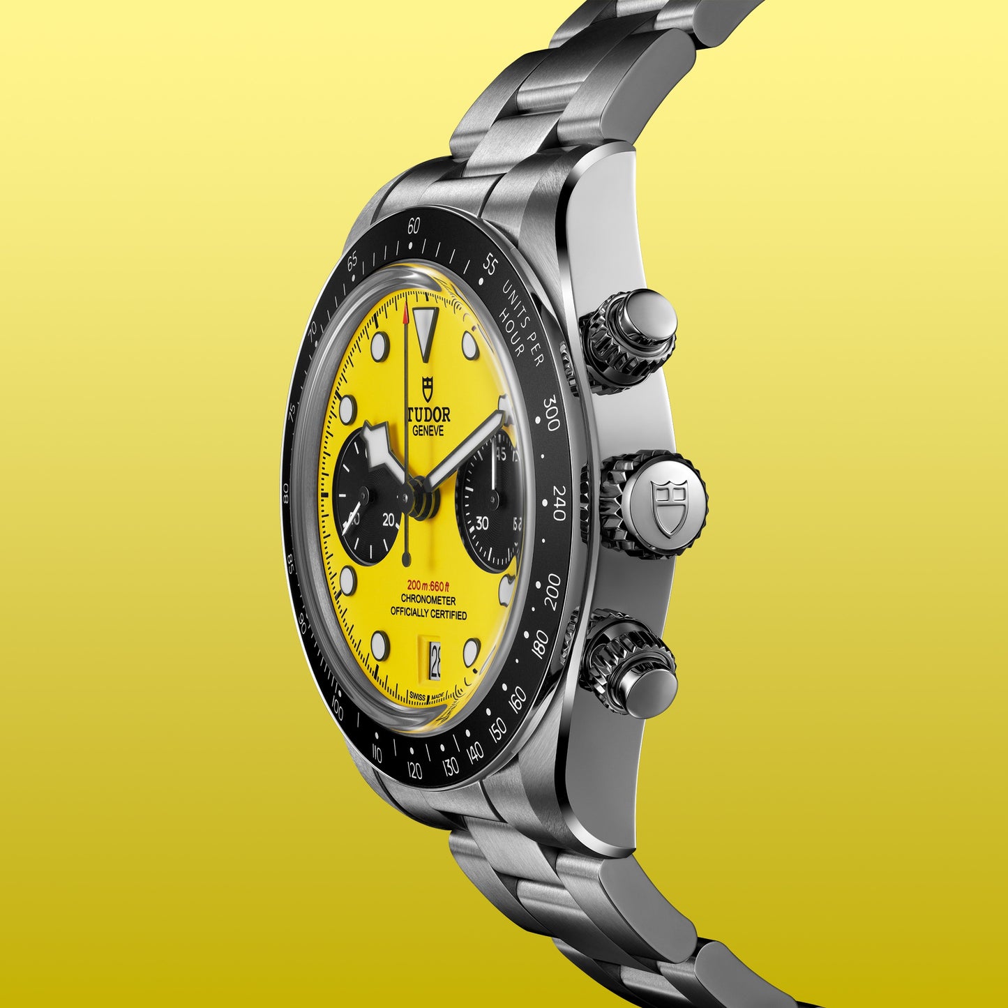 Tudor Black Bay Chrono 39mm, Special Edition, Bumblebee, Yellow, Ref# 79310N-0001, dated 2026