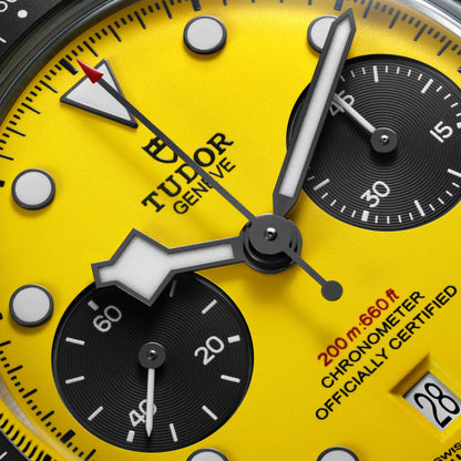 Tudor Black Bay Chrono 39mm, Special Edition, Bumblebee, Yellow, Ref# 79310N-0001, dated 2026