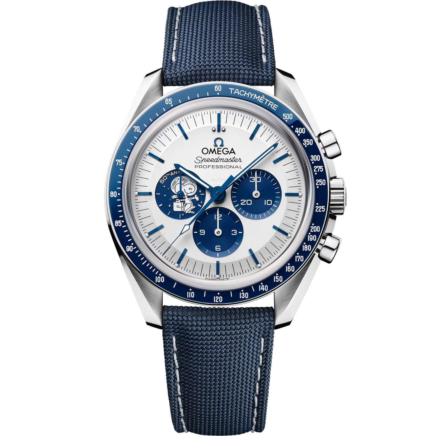 Omega Speedmaster Anniversary Series “Silver Snoopy Award” 42mm, Stainless Steel, Silver, Ref# 310.32.42.50.02.001, dated 2025