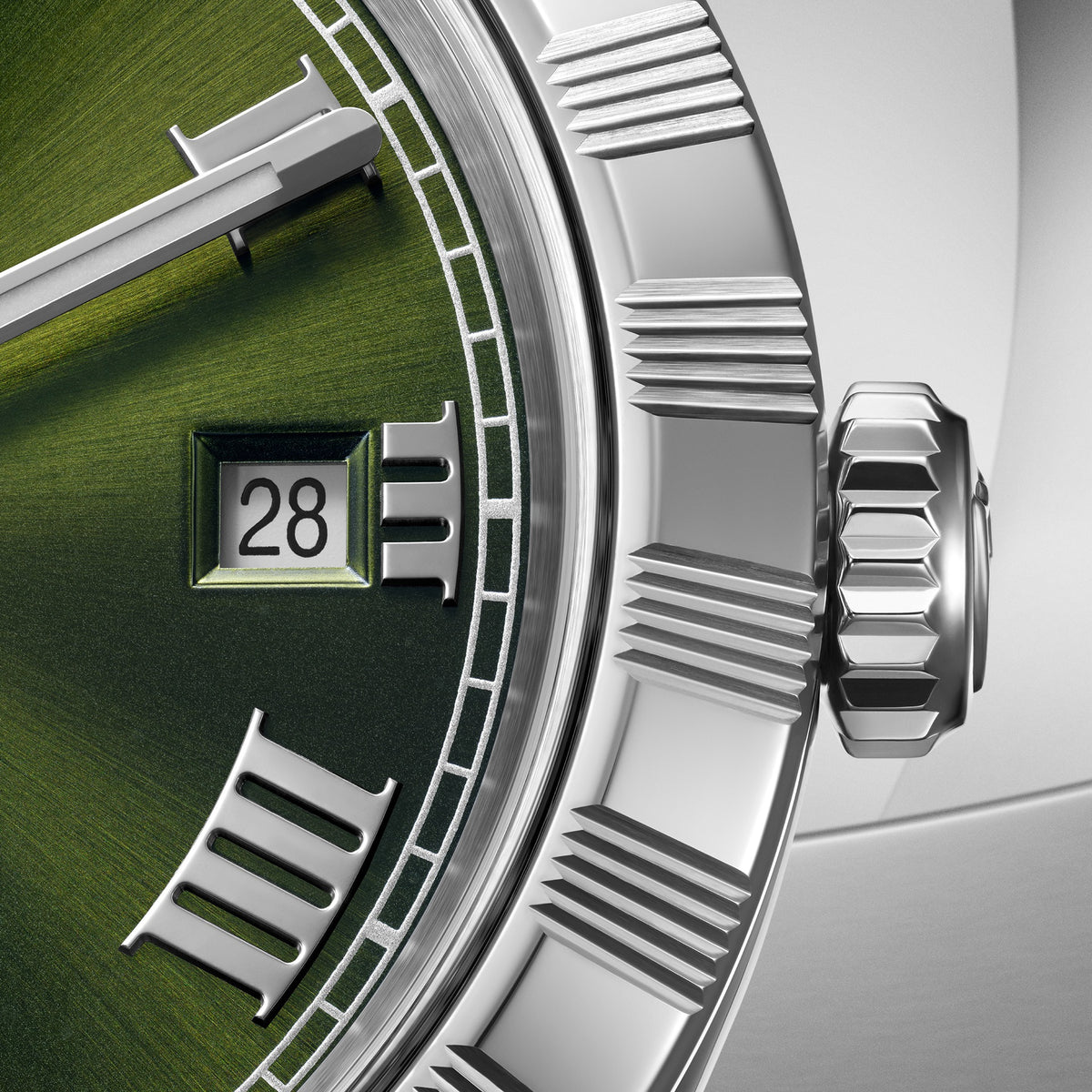 Tudor Royal 40mm, Stainless Steel, Green Roman, Ref# 2840D1A0-0003, dated 2026