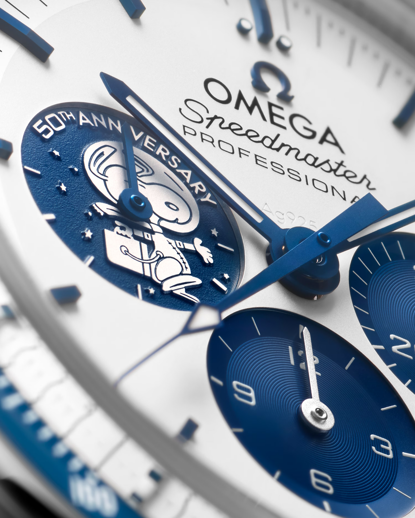 Omega Speedmaster Anniversary Series “Silver Snoopy Award” 42mm, Stainless Steel, Silver, Ref# 310.32.42.50.02.001, dated 2025