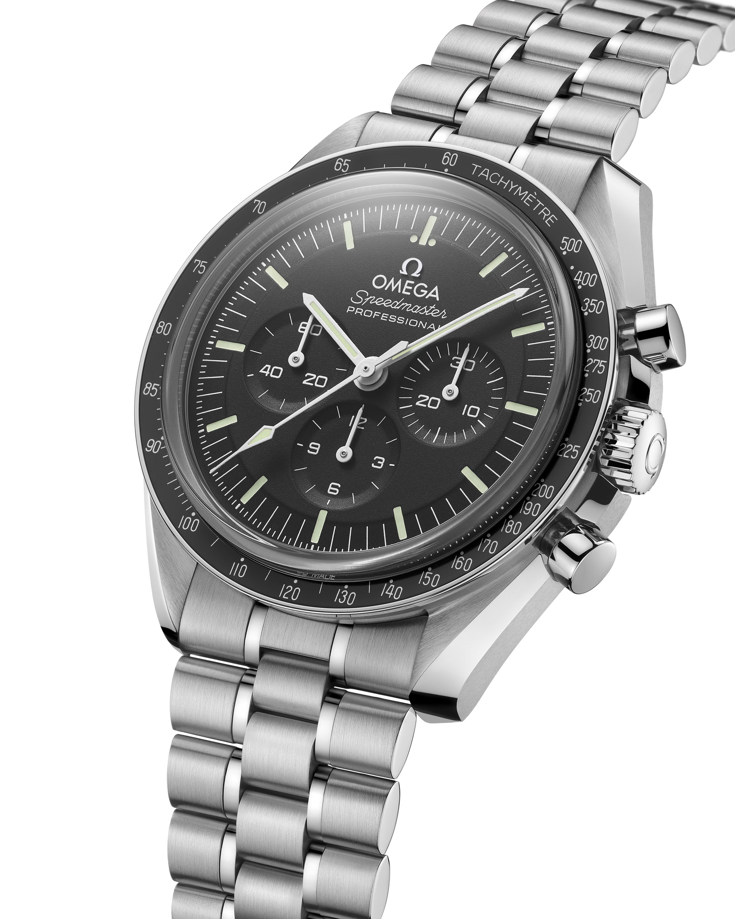 Omega Speedmaster Professional Moonwatch Sapphire 42mm, Stainless Steel, Black, Ref# 310.30.42.50.01.002, dated 2025