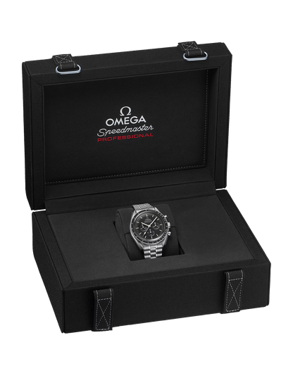 Omega Speedmaster Professional Moonwatch Sapphire 42mm, Stainless Steel, Black, Ref# 310.30.42.50.01.002, dated 2025