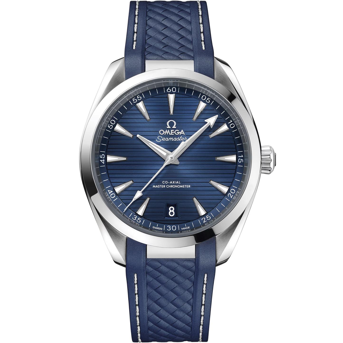 Omega Seamaster Aqua Terra 150M 41mm, Steel, Blue, Ref# 220.12.41.21.03.007, dated 2026
