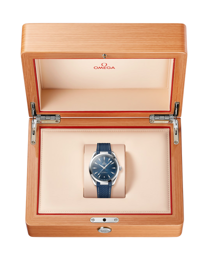 Omega Seamaster Aqua Terra 150M 41mm, Steel, Blue, Ref# 220.12.41.21.03.007, dated 2026