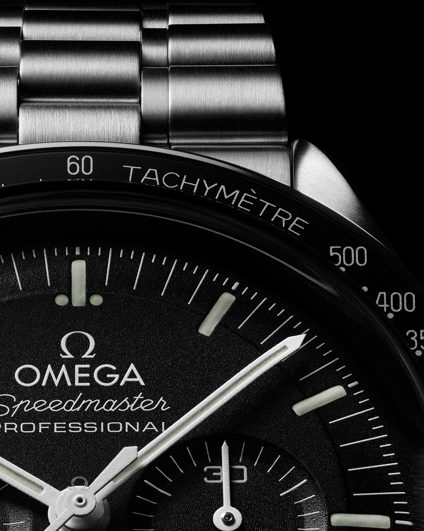 Omega Speedmaster Professional Moonwatch 42mm, Hesalite, Stainless Steel, Black, Ref# 310.30.42.50.01.001, dated 2025