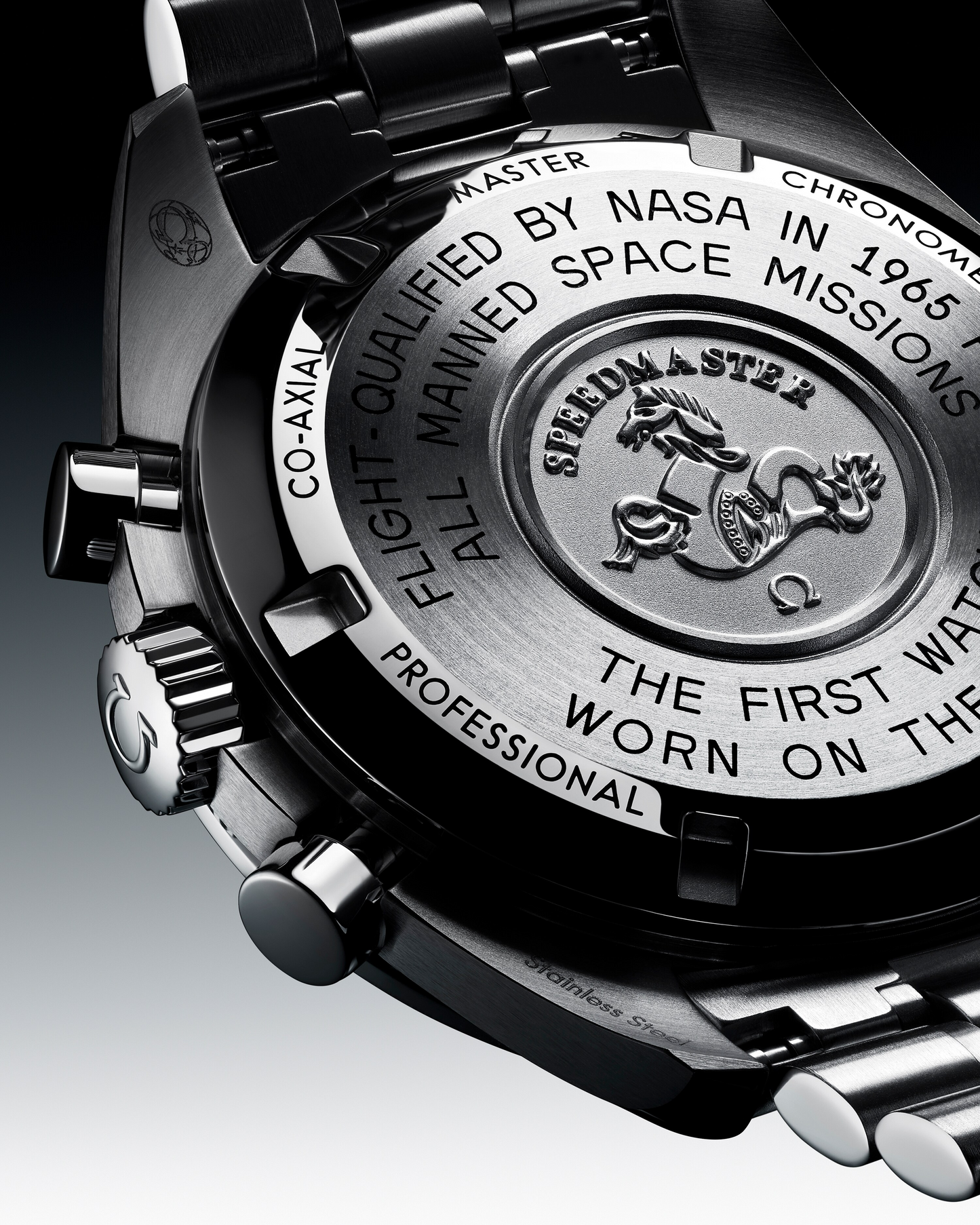 Omega Speedmaster Professional Moonwatch 42mm, Hesalite, Stainless Steel, Black, Ref# 310.30.42.50.01.001, dated 2025