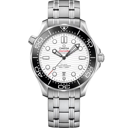 Omega Seamaster Professional Diver 300M, 42mm, Stainless Steel, White, Ref# 210.30.42.20.04.001, dated 2025