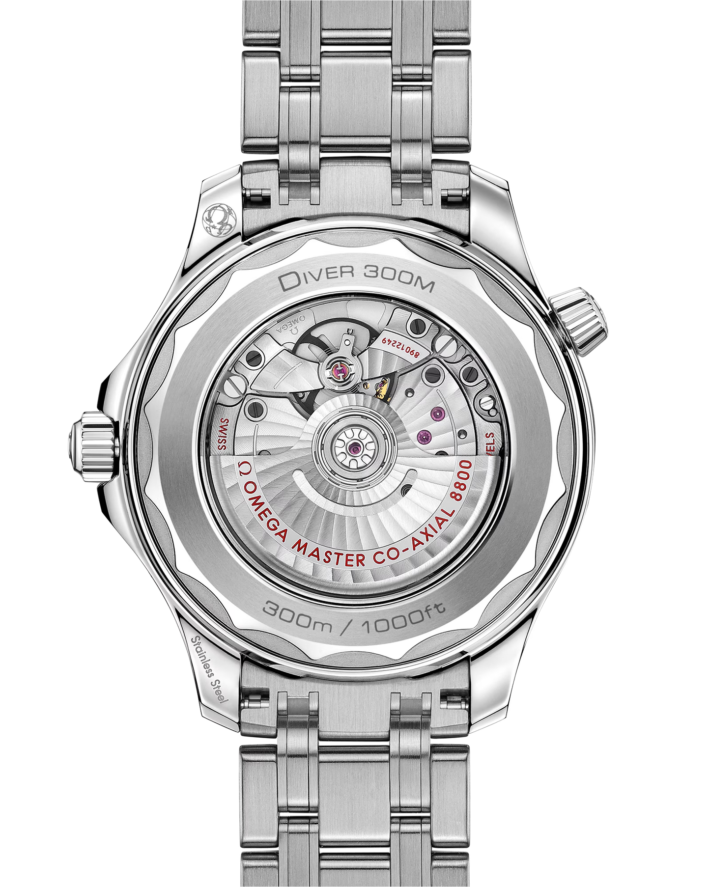 Omega Seamaster Professional Diver 300M, 42mm, Stainless Steel, White, Ref# 210.30.42.20.04.001, dated 2025