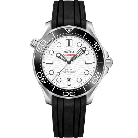 Omega Seamaster Professional Diver 300M, 42mm, Stainless Steel, White, Ref# 210.32.42.20.04.001, dated 2025