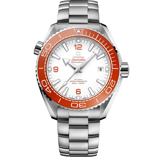 Omega Seamaster Planet Ocean 600M, 43.5mm, Stainless Steel, White, Ref# 215.30.44.21.04.001, dated 2026