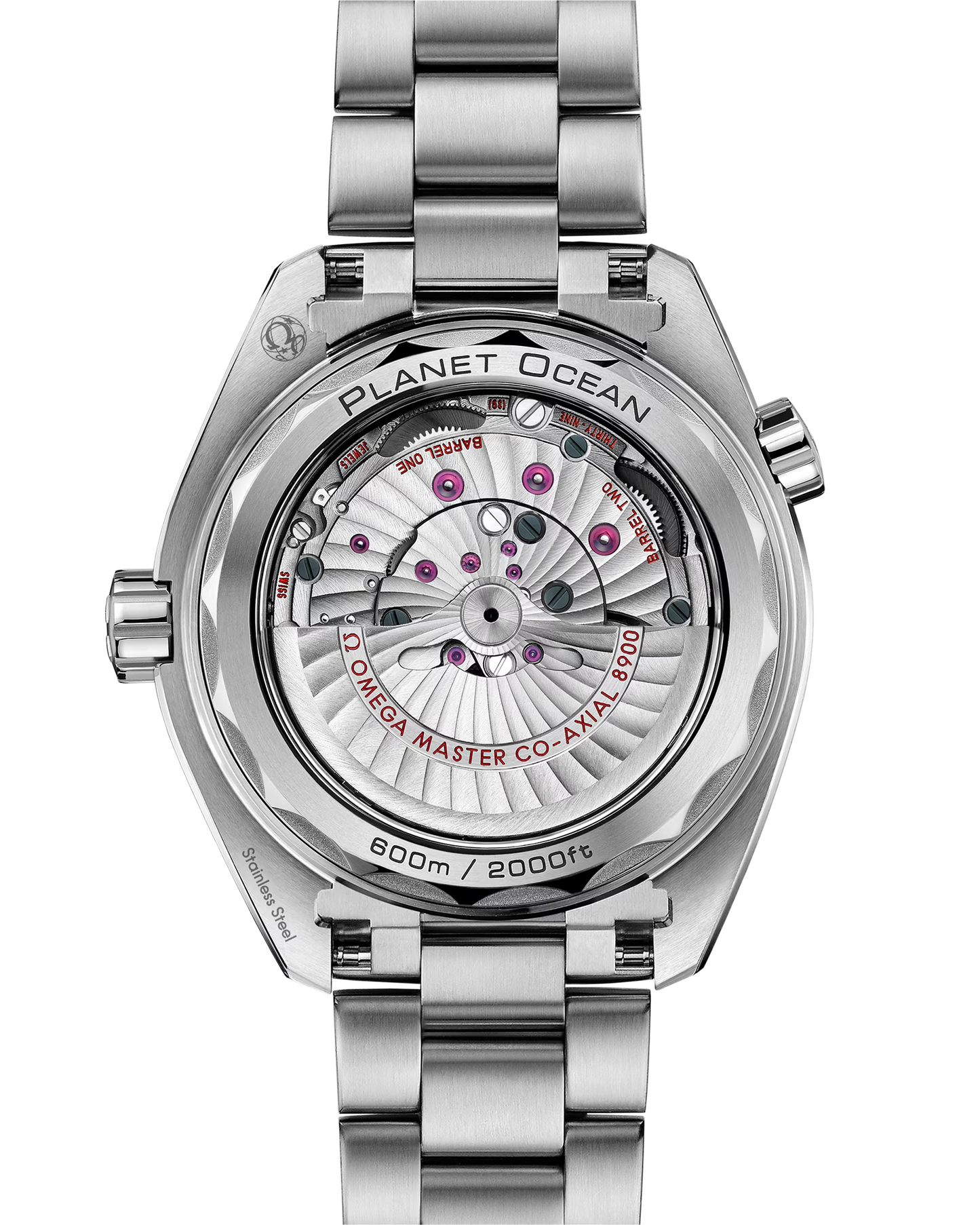 Omega Seamaster Planet Ocean 600M, 43.5mm, Stainless Steel, White, Ref# 215.30.44.21.04.001, dated 2026